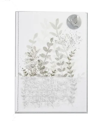 Produktbild von Aquarell Trauerkarte Taube