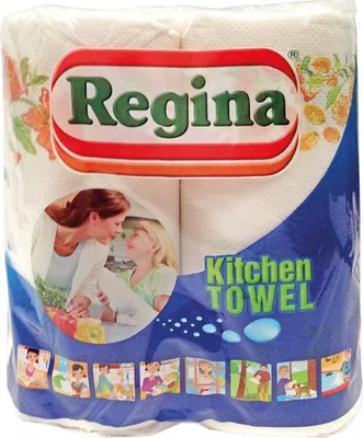 Immagine prodotto di Asciugamani da cucina Regina 2 rotoli super assorbenti