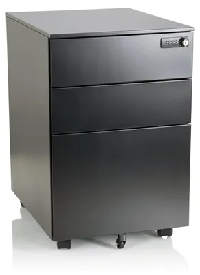 Produktbild von hjh OFFICE Rollcontainer mit 3 Schubladen COLOR OS I Bürowagen Stahl 60.0 x 39.0 x 50.0 cm