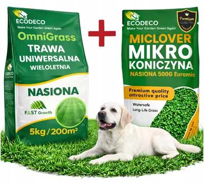 Obrázok produktu pre Mikrojetel drobnoľistý + Tráva – univerzálne viacročné osivo, 400 m²