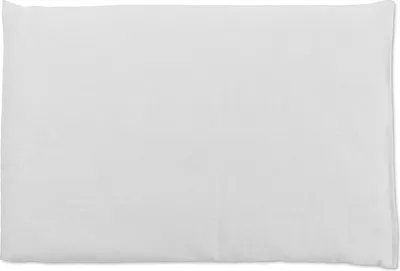 Produktbild von Leinsamen + Lavendelkissen 30 x 20 cm, schneeweiß - Wärmekissen Mikrowelle und Backofen - 30x20cm