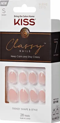 Produktbild von Kiss | Künstliche Nägel - Pink - 28 Stück - Nagelset - Nagelkunst