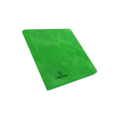 Image de Zip-Up Album de cartes à collectionner 24 poches vert pour les collectionneurs de cartes
