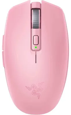 Productafbeelding van Razer Orochi V2 draadloze gamingmuis, 16000 DPI, roze, ergonomisch ontwerp