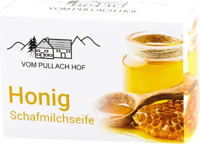 Produktbild von Pullach Hof Seife Honig Schafmilchseife 100g