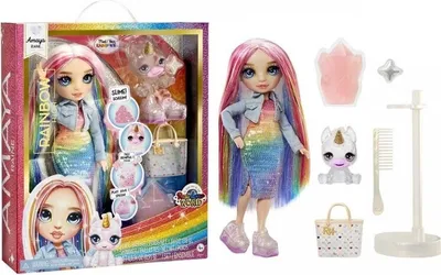 Obrázek produktu pro MGA - Rainbow High Fashion Doll Amaya Raine with Slime & Pet Novinka 2024