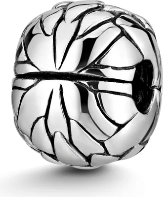 Produktbild von MATERIA by Matthias Wagner 925 Silber Bead Stopper Clip Lotus Blüte für European Beads Armband mit Gewinde 1577