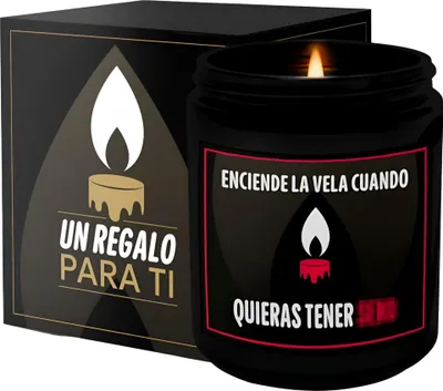 Obrázok produktu pre Romantický darček pre páry Sviečka s príchuťou vanilky