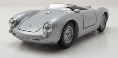 Produktbild von Welly 24113S Porsche 550 Spyder silber 1:24