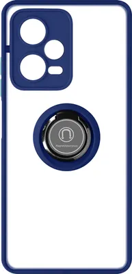 Produktbild von Avizar, Schutzhülle Redmi Note 12 Pro+ Magnetring Mattes Finish, Nachtblau