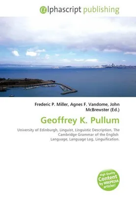 Produktbild von Geoffrey K. Pullum