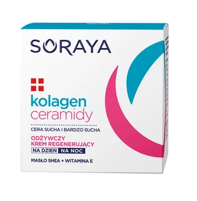 Zdjęcie produktu dla Soraya Kolagen + Ceramidy Krem odżywczy na dzień i na noc, 50ml