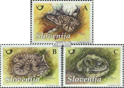 Produktbild von Briefmarken Slowenien 2010 Mi 864-866 (kompl.Ausg.) postfrisch Schlangen