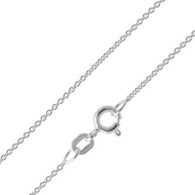 Produktbild von trendor Feine Ankerkette 925 Silber Kette ohne Anhänger 1,1 mm 15700-42