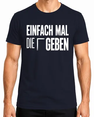 Imagen del producto de Camiseta para hombre, color azul marino, talla M, con un mensaje divertido y sarcástico