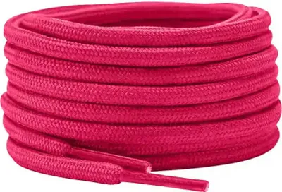 Runde Schnürsenkel in Pink - 140cm