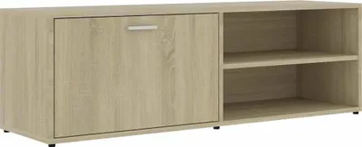 Obrázek produktu pro vidaXL TV skříňka Sonoma dub 120x34x37 cm odvozený výrobek ze dřeva