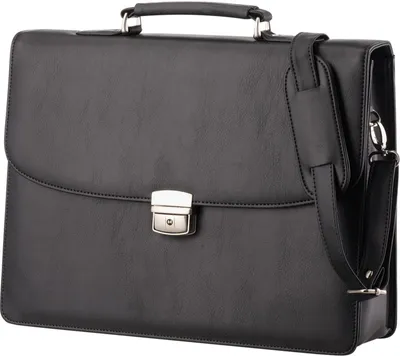 Produktbild von Alassio Aktentasche ANZIO, Lederi mitat, schwarz (5317985)