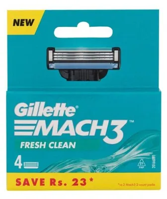 Obrázek produktu pro Kazeta Gillette Mach 3 - 4 kusy