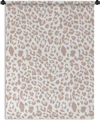 Produktbild von MuchoWow® Wandteppich Wandbehang Tiermuster - Panther - Pastell 150x200 cm Tapisserie Dekoration Wandtuch - Wandaufhängung - Moderner