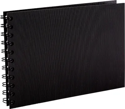 Produktbild von Modela Spiralalbum schwarz 15x21 cm