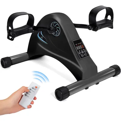 Produktbild von Safe Age® pedaltrainer mit 6 Stützstufen - elektrisch oder manuell angetrieben - Bürofahrrad - für Arme und Beine - Sitzfahrrad Bewegungstrainer
