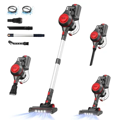 Image de Aspirateur à main sans fil VacniQ, multifonction 3 en 1, puissance d'aspiration de 35 kPa, autonome, grand bac à poussière de 1,2 l, amovible