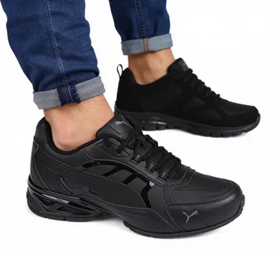 Produktbild von Puma Respin SL Herren-Sneaker in Schwarz – SoftFoam+