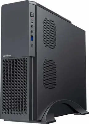 Produktbild von Gehäuse Coolbox T313 SFF mit 300-W-Netzteil und USB-C 3.2 Gen1