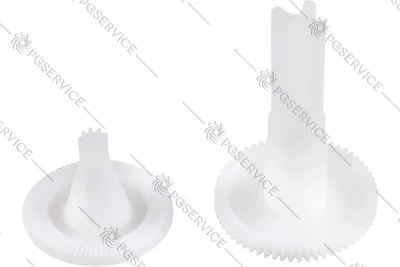 Image de Moulinex : engrenages, roues dentées et axes pour presse-agrumes Ultra Compact PC1201 et PC1208
