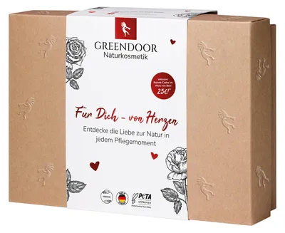 Produktbild von GREENDOOR Geschenk Set Von Herzen