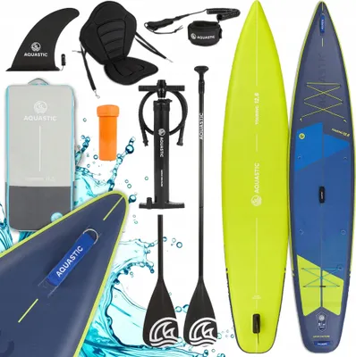 Obrázok produktu pre Brett Sup Aquastic Touring 12'6 Premium 381Cm Pvc Drop Stitch Lite+ 165Kg