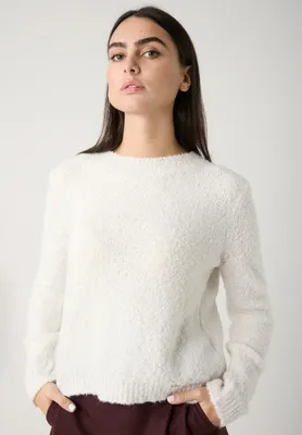 Produktbild von MORE & MORE Bouclé Pullover 0041 off white 42