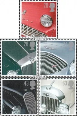 Produktbild von Briefmarken Großbritannien 1996 Mi 1657-1661 (kompl.Ausg.) postfrisch Britische Automobile