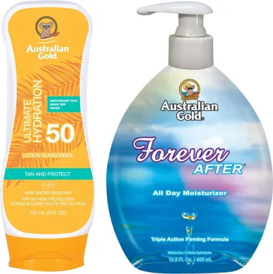Obrázek produktu pro Australian Gold  SPF50 Sunme 237ml + navždy po 400 ml