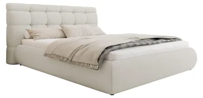Produktbild von MIRJAN24 Polsterbett mit Bettkästen Zinot 8801, Schlafzimmer Ehebett, Dopelbett, (Farbe: Quelle 03, Größe: 160x200 cm)