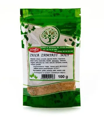 Zdjęcie produktu dla Zioła zamiast soli 100g