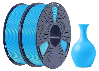 Obrázok produktu pre Filament pre 3D tlačiarne, dizajn proti striekaniu, vysoká tekutosť, PLA META nebovo modrá