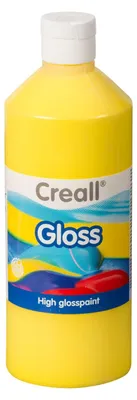 Image de Creall Gloss Glansverf Geel, 500ml