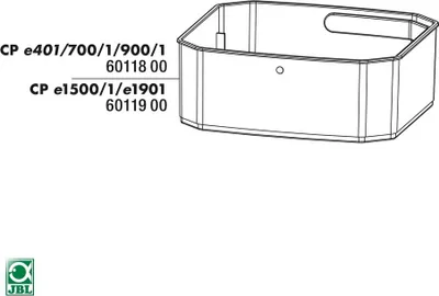 Produktbild von JBL Ersatzteil CP e4/7/900/1 Korbeinsatz Standard
