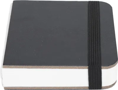 Produktbild von 30 Blätter Aquarell Skizzebook Tragbares kleines Journal 300GSM White Paper Notebook zum Skizzieren von Malerei Kritzeln Schwarz