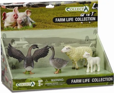 Produktbild von Set mit 4 Figuren Leben auf dem Bauernhof - Collecta