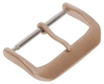 Produktbild von Happel Dornschließe passend für Apple Watch Armbänder, gold edelstahl, 18mm