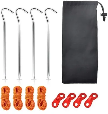 Image de Ensemble de camping réfléchissant avec corde de sécurité et cordon