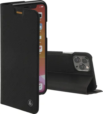 Produktbild von Hama Slim Pro Booklet Case für das iPhone 12 Pro Max - Schwarz