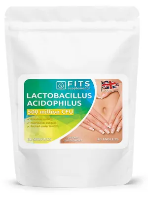Immagine prodotto di Lactobacillus acidophilus 50 mg, 30 compresse