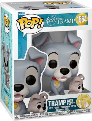 Obrázok produktu pre Figúrka Disney: Lady and the Tramp - Tramp with Puppy (Funko POP! Disney 1554)