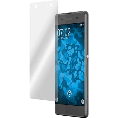 Produktbild von 1er-Pack PhoneNatic Glas-Folie klar  kompatibel mit Sony Xperia XA - Panzerglas für Xperia XA