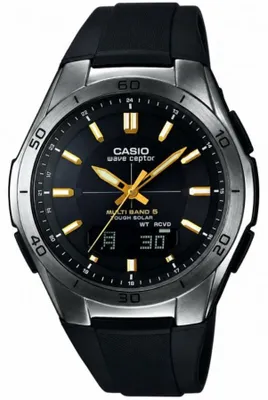 Image de Montre Casio pour homme, noire, Casio-WVA-M640B-1A2ER