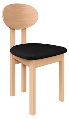 Produktbild von MIRJAN24 Stuhl Divo III, Esszimmerstuhl aus Buchenholz, 47x48x85 cm (Holzfarbe: Artisan, Stofffarbe: Kronos 07)